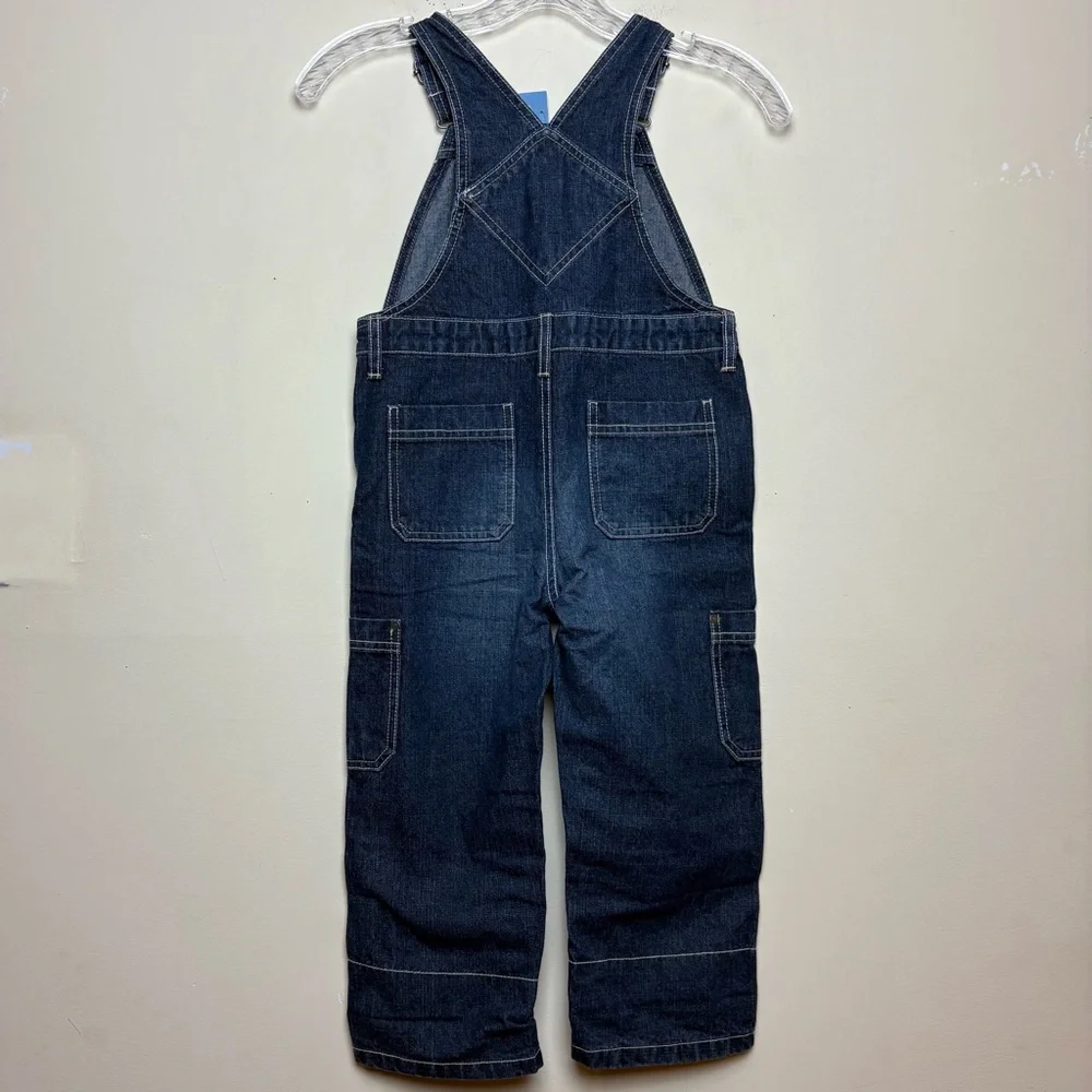 Vintage‎ Gymboree 3T Denim Overalls 2008 Y2K New NWT